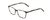 Profile View of Ernest Hemingway H4849 Unisex Eyeglasses Grey Crystal Black Glitter Stripe 53 mm