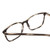 Close Up View of Ernest Hemingway H4849 Unisex Eyeglasses Grey Crystal Black Glitter Stripe 53 mm