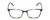 Front View of Ernest Hemingway H4849 Designer Bi-Focal Prescription Rx Eyeglasses in Grey Crystal Black Glitter Stripe Unisex Rectangle Full Rim Acetate 53 mm