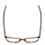 Top View of Ernest Hemingway H4849 Designer Single Vision Prescription Rx Eyeglasses in Brown Yellow Auburn Tortoise Havana Unisex Rectangle Full Rim Acetate 53 mm