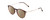 Profile View of Ernest Hemingway H4845 Designer Polarized Reading Sunglasses with Custom Cut Powered Amber Brown Lenses in Matte Brown Auburn Tortoise Havana Gold Unisex Round Full Rim Acetate 48 mm