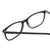 Close Up View of Ernest Hemingway H4848 Unisex Cateye Designer Eyeglasses Matte/Gloss Black 54 mm