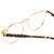 Close Up View of Ernest Hemingway H4840 Cateye Eyeglasses in Crystal Brown Glitter Tortoise 50 mm