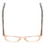 Top View of Ernest Hemingway H4840 Cateye Eyeglasses in Crystal Brown Glitter Tortoise 50 mm