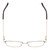 Top View of Ernest Hemingway H4837 Designer Progressive Lens Prescription Rx Eyeglasses in Metallic Black Silver/Auburn Tortoise Unisex Cateye Full Rim Stainless Steel 53 mm