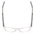 Top View of Ernest Hemingway 4840 Unisex Cateye Eyeglasses Crystal/Black Brown Tortoise 50mm