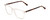 Profile View of Ernest Hemingway H4833 Designer Single Vision Prescription Rx Eyeglasses in Clear Crystal/Brown Yellow Tortoise Havana Unisex Cateye Full Rim Acetate 52 mm