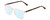 Profile View of Ernest Hemingway H4833 Designer Progressive Lens Blue Light Blocking Eyeglasses in Clear Crystal/Brown Yellow Tortoise Havana Unisex Cateye Full Rim Acetate 52 mm