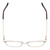 Top View of Ernest Hemingway H4837 Cateye Semi-Rimless Eyeglasses Black Silver/Tortoise 53mm