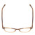 Top View of Ernest Hemingway 4830 Ladies Cateye Eyeglasses Mink Brown Marble/Beige Fade 51mm