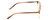 Side View of Ernest Hemingway H4830 Designer Progressive Lens Blue Light Blocking Eyeglasses in Mink Brown Marble/Beige Crystal Fade Ladies Cateye Full Rim Acetate 51 mm