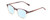 Profile View of Ernest Hemingway H4830 Designer Blue Light Blocking Eyeglasses in Mauve Purple Plum Marble/Beige Crystal Fade Ladies Cateye Full Rim Acetate 51 mm
