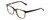 Profile View of Ernest Hemingway H4831 Unisex Eyeglasses Brown Yellow Tortoise/Gloss Black 50mm