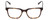Front View of Ernest Hemingway H4831 Unisex Eyeglasses Brown Yellow Tortoise/Gloss Black 50mm