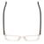 Top View of Ernest Hemingway H4833 Designer Single Vision Prescription Rx Eyeglasses in Clear Crystal/Gloss Black Unisex Cateye Full Rim Acetate 52 mm
