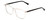 Profile View of Ernest Hemingway H4833 Designer Bi-Focal Prescription Rx Eyeglasses in Clear Crystal/Gloss Black Unisex Cateye Full Rim Acetate 52 mm