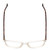 Top View of Ernest Hemingway H4833 Unisex Cateye Eyeglasses Clear/Brown Yellow Tortoise 52mm