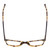 Top View of Ernest Hemingway H4815 Ladies Cateye Eyeglasses Green Brown Tortoise Havana 52mm