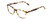 Profile View of Ernest Hemingway H4815 Designer Single Vision Prescription Rx Eyeglasses in Olive Green Brown Tortoise Havana Ladies Cateye Full Rim Acetate 52 mm