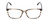 Front View of Ernest Hemingway H4817 Unisex Oval Designer Eyeglasses in Grey Black Marble 55mm