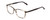 Profile View of Ernest Hemingway H4817 Designer Single Vision Prescription Rx Eyeglasses in Grey Black Marble Crystal Unisex Oval Full Rim Acetate 55 mm