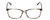 Front View of Ernest Hemingway H4817 Designer Bi-Focal Prescription Rx Eyeglasses in Grey Black Marble Crystal Unisex Oval Full Rim Acetate 55 mm