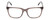 Front View of Ernest Hemingway H4823 Designer Single Vision Prescription Rx Eyeglasses in Grey Crystal/Brown Tortoise Havana Fade Unisex Square Full Rim Acetate 53 mm