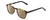 Profile View of Ernest Hemingway H4829 Designer Polarized Reading Sunglasses with Custom Cut Powered Amber Brown Lenses in Antique Brown Yellow Tortoise Havana Black Unisex Round Full Rim Acetate 48 mm