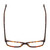 Top View of Ernest Hemingway 4807 Unisex Square Eyeglasses Yellow Brown Tortoise Havana 54mm