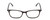 Front View of Ernest Hemingway H4808 Designer Reading Eye Glasses with Custom Cut Powered Lenses in Gloss Black Ladies Cateye Full Rim Acetate 52 mm