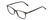 Profile View of Ernest Hemingway H4808 Designer Bi-Focal Prescription Rx Eyeglasses in Gloss Black Ladies Cateye Full Rim Acetate 52 mm