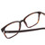 Close Up View of Ernest Hemingway H4811 Unisex Cateye Eyeglasses Black/Brown Yellow Tortoise 53mm