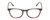 Front View of Ernest Hemingway H4812 Designer Progressive Lens Prescription Rx Eyeglasses in Forest Green/Amber Brown Crystal Fade Ladies Round Full Rim Acetate 49 mm