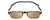 Front View of Snap Magnetic SP01-C2 Designer Polarized Sunglasses with Custom Cut Amber Brown Lenses in Dark Brown Tortoise Havana Red Unisex Oval Full Rim Plastic 52 mm