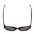 Top View of SITO SHADES AXIS Womens Square Full Rim Designer Sunglasses Black/Iron Gray 55mm