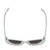 Top View of SITO SHADES AXIS Womens Sunglasses in Mercury White Crystal/Shadow Gradient 55mm