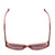 Top View of SITO SHADES AXIS Womens Sunglasses Rosewater Pink Crystal/Rosewood Gradient 55mm