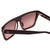 Close Up View of SITO SHADES BENDER Womens Designer Sunglasses in Black Crystal/Crystal Rose 57mm