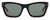 Front View of SITO SHADES BREAK OF DAWN Unisex Square Designer Sunglasses in Black/Slate 54 mm