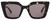 Front View of SITO SHADES CULT VISION Cat Eye Sunglasses Yellow Black Tortoise/Iron Gray 51 mm