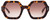 Front View of SITO SHADES FOXY Women's Sunglasses Honey Tortoise Havana/Rosewood Gradient 52mm