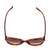 Top View of SITO SHADES GOOD LIFE Women Sunglasses Amber Tortoise Havana/Amber Gradient 54mm