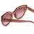 Close Up View of SITO SHADES GOOD LIFE Women's Sunglasses in Pink Crystal/Rosewood Gradient 54 mm