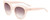 Profile View of SITO SHADES GOOD LIFE Womens Sunglasses Vanilla Pink Crystal/Minky Gradient 54mm