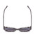 Top View of SITO SHADES JUICY Women Sunglasses Black White Zebra Print Safari/Iron Gray 53mm