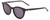 Profile View of SITO SHADES NOW OR NEVER Womens Designer Sunglasses in Black Gray/Iron Gray 50mm