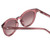 Close Up View of SITO SHADES NOW OR NEVER Womens Sunglasses Purple Crystal/Amethyst Gradient 50mm