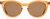 Front View of SITO SHADES NOW OR NEVER Women's Sunglasses in Tobacco Orange Crystal/Brown 50mm