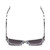 Top View of SITO SHADES OUTER LIMITS Unisex Sunglasses in Black White Checker/Iron Gray 54mm