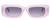 Front View of SITO SHADES REACHING DAWN Women Sunglasses Wild Orchid Purple Crystal/Smoke 51mm